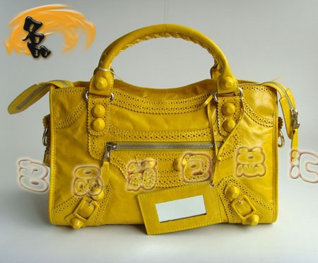 084832 BLENCIAGA機(jī)車(chē)包 巴黎世家經(jīng)典女士手提包 巴黎世家新款牛皮花邊斜挎包