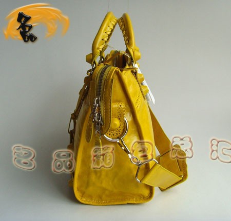 084832 BLENCIAGA機(jī)車(chē)包 巴黎世家經(jīng)典女士手提包 巴黎世家新款牛皮花邊斜挎包