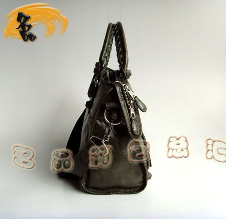 084832 巴黎世家女包 BLENCIAGA經(jīng)典機(jī)車包 手提包 新款牛皮花邊時尚斜挎包