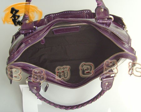 084832 超A品質 巴黎世家女士手提包 BLENCIAGA經典機車包 經典花邊斜挎包