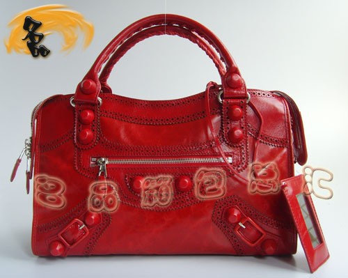 084832 超A時尚女包 巴黎世家經(jīng)典斜挎包 BLENCIAGA牛皮女士手提包 機(jī)車包