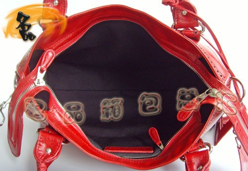 084832 超A時尚女包 巴黎世家經(jīng)典斜挎包 BLENCIAGA牛皮女士手提包 機(jī)車包