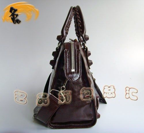 084832 專柜品質(zhì) BLENCIAGA時(shí)尚女士手提包 巴黎世家斜挎包 經(jīng)典機(jī)車包