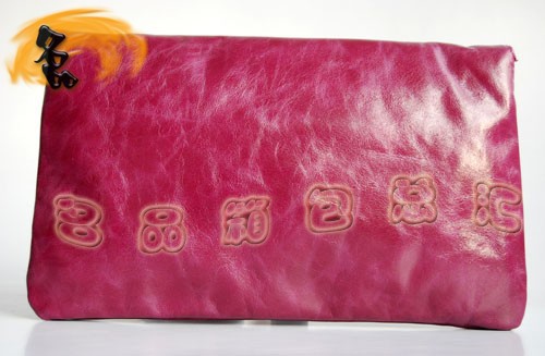 084351 超A品質新款紫色牛皮女士手拿包 BLENCIAGA時尚女包 巴黎世家經典款