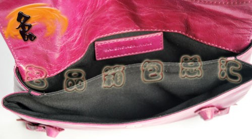 084351 超A品質新款紫色牛皮女士手拿包 BLENCIAGA時尚女包 巴黎世家經典款