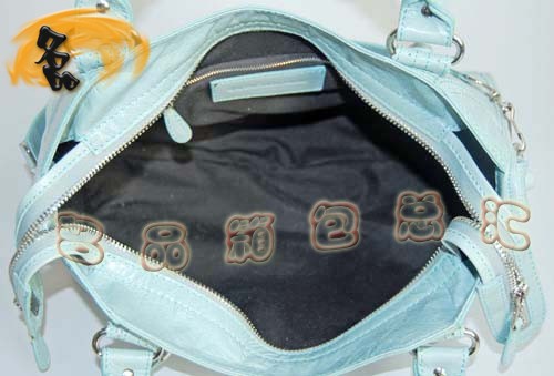 084832 BLENCIAGA最新款 BLENCIAGA手提包 巴黎世家斜挎包 機車包