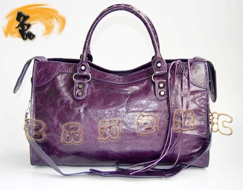 084332 巴黎世家新款時尚休閑女士手提包 BALENCIAGA機車包 經典款斜挎包