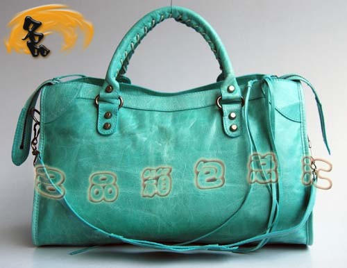 084332 巴黎世家最新款 BLENCIAGA女士手提包 女包 BLENCIAGA機車包