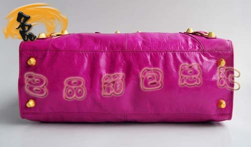 084334B 專柜品質(zhì) 巴黎世家時尚牛皮女士手提包 新款女包 BLENCIAGA 機車包