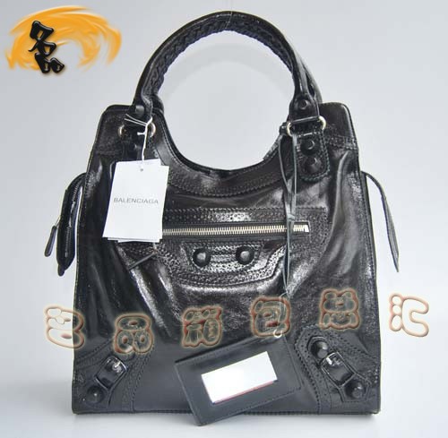 218384 專柜品質時尚牛皮女士手提包 BALENCIAGA經典款手挽包 巴黎世家女包