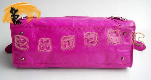 084328 超A1:1品質(zhì)時(shí)尚女士牛皮斜挎包 BALENCIAGA新款休閑女士手提包 機(jī)車包