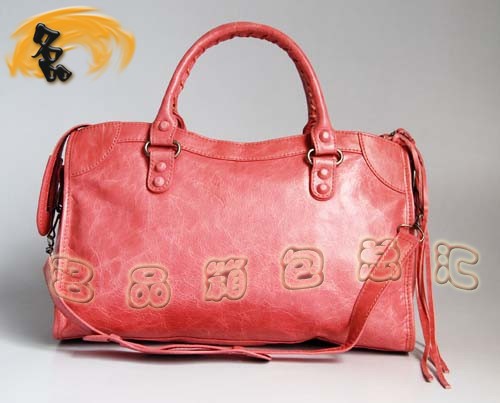 084332 巴黎世家經典機車包 熱賣新款時尚女士斜挎包 BALENCIAGA休閑手提包