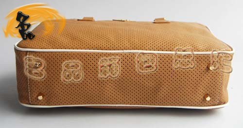 29152 Prada最新款 小孔高檔牛皮女包 Prada手提包 Prada經典款 杏色