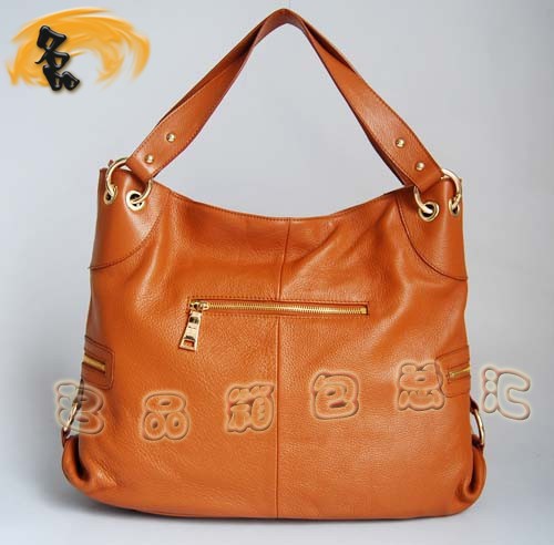 69525 正品品質 Prada新款全皮淺啡色女包 普拉達 Prada手提包