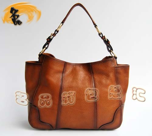 80041 Prada單肩包 Prada最新款高檔牛皮女包 Prada手提 手挽包 淺啡色