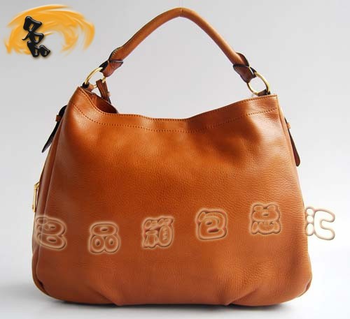 80029 Prada最新款 普拉達女包 Prada休閑女包 Prada手提包 淺啡色