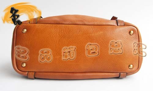 80043 普拉達熱賣新款牛皮兩用女包 Prada手提包 Prada斜挎包 淺啡色