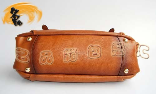 80040 Prada新款高檔牛皮女包 Prada單肩包 Prada手提 手挽包 淺啡色