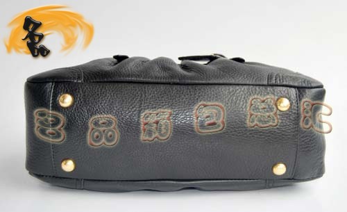 80044 普拉達(dá)新款高檔牛皮女包 Prada手提包 Prada斜挎包 黑色