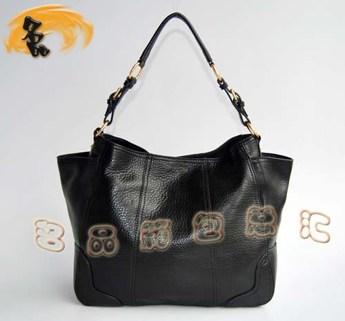 80041 Prada單肩包 Prada最新款高檔牛皮女包 Prada手提 手挽包 黑色