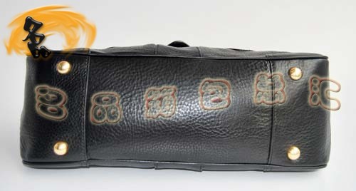 80045 Prada最新款 Prada高檔牛皮包 Prada手提包 Prada經(jīng)典款 黑色