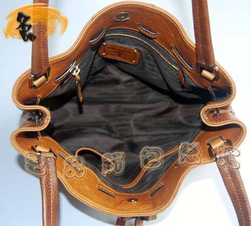 80063 Prada最新款 Prada單肩包 普拉達女包 Prada經典款 淺啡色