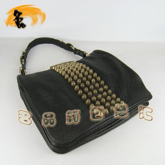 63469 經(jīng)典款 女士柳釘包 Alexander Wang/亞利山大王 休閑女包 單肩包