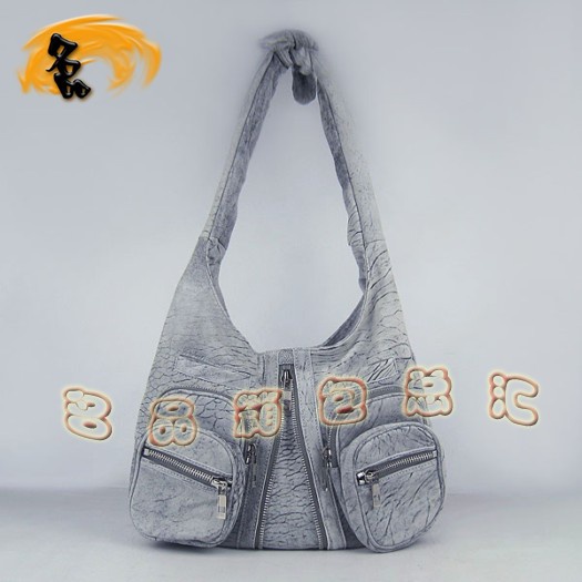 63470 Alexander Wang/亞利山大王 最新款 休閑女包 時尚女士單肩包 灰色