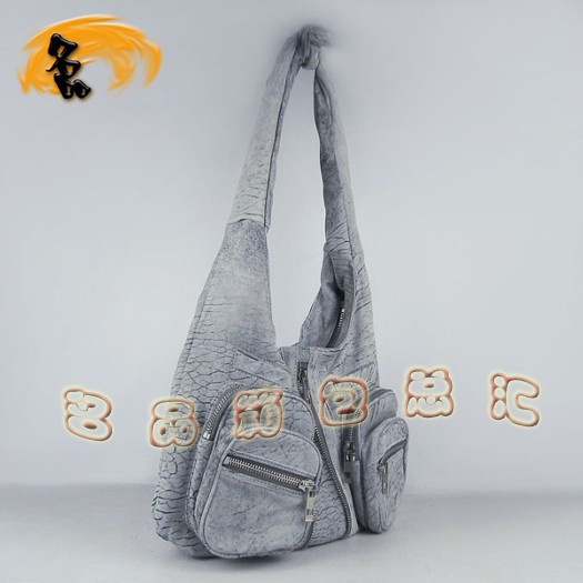 63470 Alexander Wang/亞利山大王 最新款 休閑女包 時尚女士單肩包 灰色