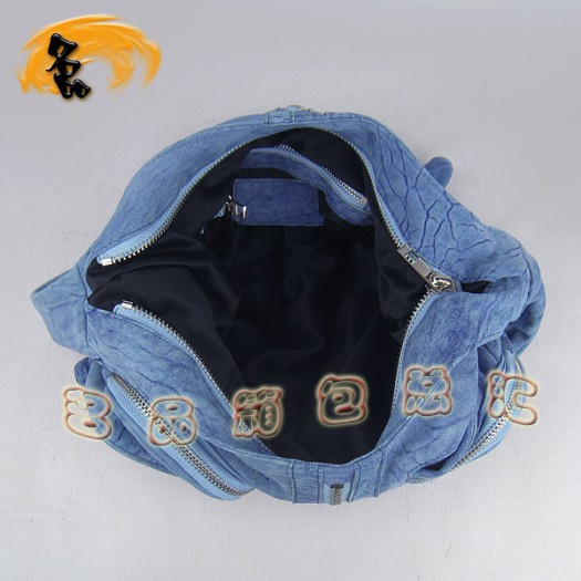 63470 Alexander Wang/亞利山大王 最新款 休閑女包 時尚女士單肩包 藍色