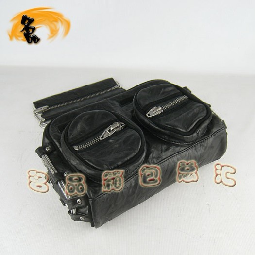 63471 Alexander Wang/亞利山大王 最新款 時尚休閑女士斜挎包 黑色