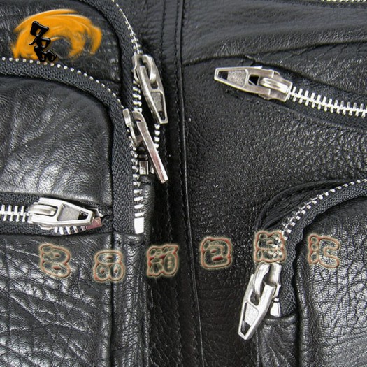 63465 Alexander Wang/亞利山大王 最新款 女士斜挎包 休閑女包 黑色