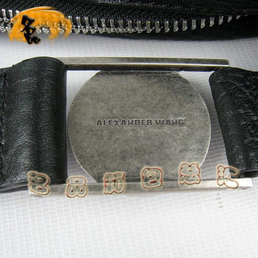 63465 Alexander Wang/亞利山大王 最新款 女士斜挎包 休閑女包 黑色