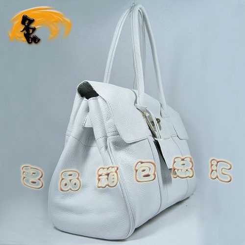 7803 瑪百莉最新廣告款 時(shí)尚女士手提包 Mulberry單肩包 Mulberry女包 白色