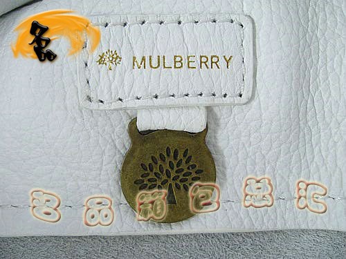 7803 瑪百莉最新廣告款 時(shí)尚女士手提包 Mulberry單肩包 Mulberry女包 白色
