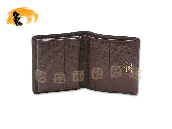 M30456 LV十字紋牛皮紫色男款錢(qián)包 LV錢(qián)夾 LV卡包 LV錢(qián)包 LV硬幣包