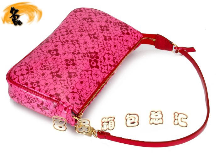 M93166 LV單肩包 LV新款沙灘系列小肩包 LV女包 LV太陽花沙灘包 桃紅色