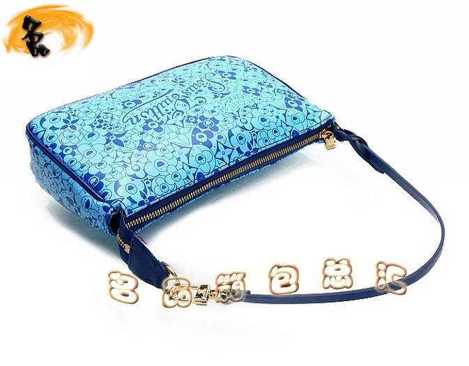 M93167 LV單肩包 LV新款沙灘系列小肩包 LV女包 LV太陽花沙灘包 藍色