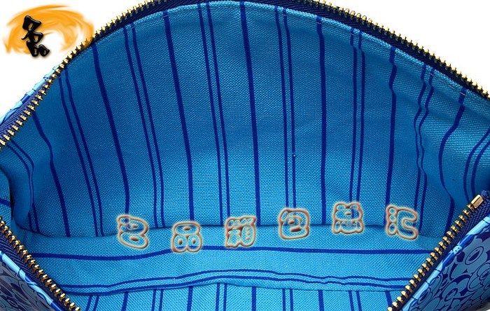 M93167 LV單肩包 LV新款沙灘系列小肩包 LV女包 LV太陽花沙灘包 藍色