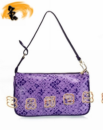 M93168 LV單肩包 LV新款沙灘系列小肩包 LV女包 LV太陽花沙灘包 紫色