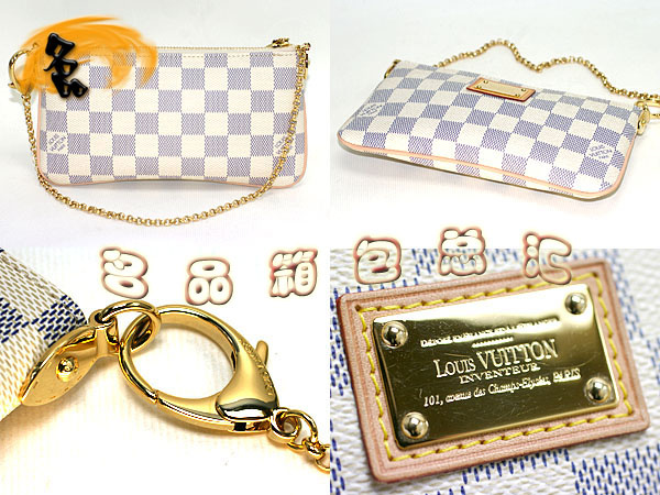 N60027 LV最新款 LV單肩小包 LV棋盤格 LV手拎包 LV白色格仔女包