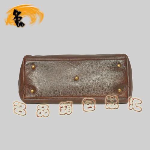 8589 Prada最新款時(shí)尚休閑女包 普拉達(dá)經(jīng)典手提包 Prada斜挎包 啡配黑色