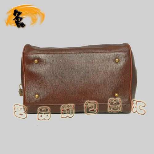 8599 Prada時尚新款休閑女包 普拉達經典手提包 Prada斜挎包 黑配啡色