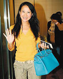 6089 Hermes Birkin 鉑金包 愛馬仕經(jīng)典牛頸紋 手提包 35 Hermes女包 中藍(lán)金扣