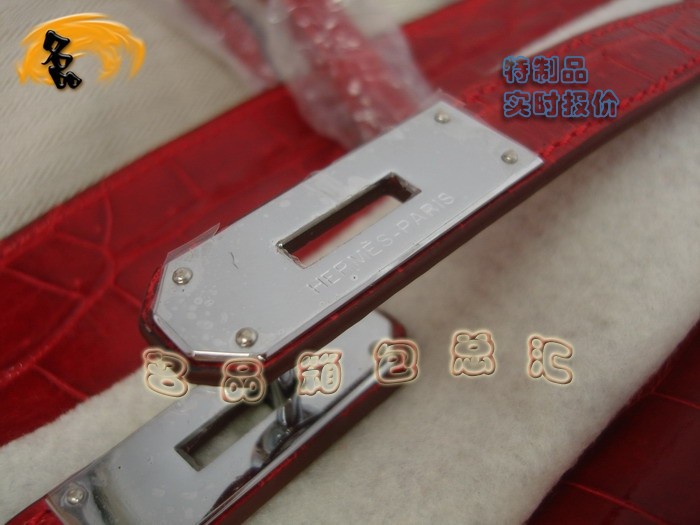 04921 Hermes Birkin 鉑金包 Hermes 女包 真鱷魚(yú)皮 紅色 手提包 訂制品 實(shí)時(shí)報(bào)價(jià)