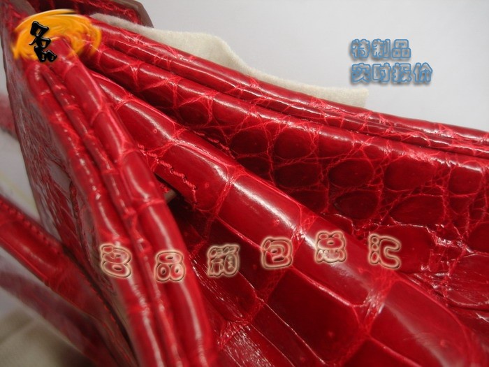 04921 Hermes Birkin 鉑金包 Hermes 女包 真鱷魚(yú)皮 紅色 手提包 訂制品 實(shí)時(shí)報(bào)價(jià)