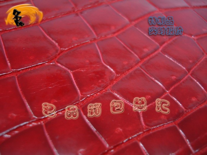 04921 Hermes Birkin 鉑金包 Hermes 女包 真鱷魚(yú)皮 紅色 手提包 訂制品 實(shí)時(shí)報(bào)價(jià)