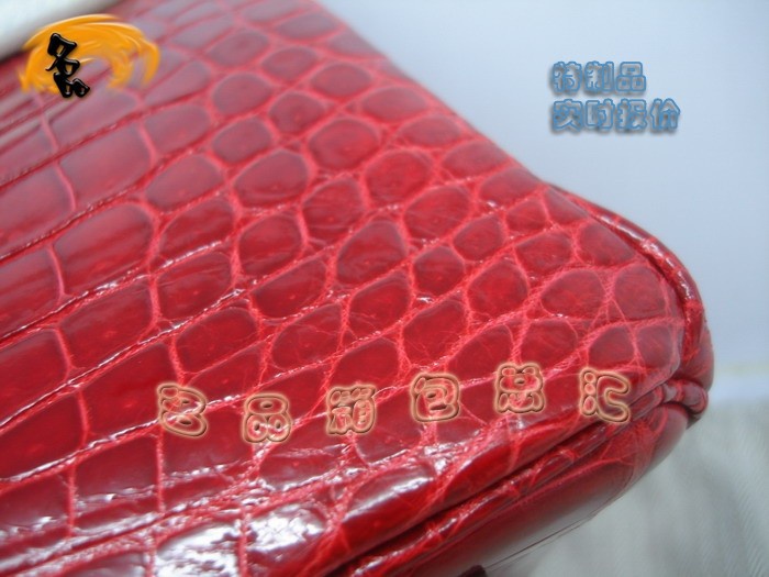 04921 Hermes Birkin 鉑金包 Hermes 女包 真鱷魚(yú)皮 紅色 手提包 訂制品 實(shí)時(shí)報(bào)價(jià)