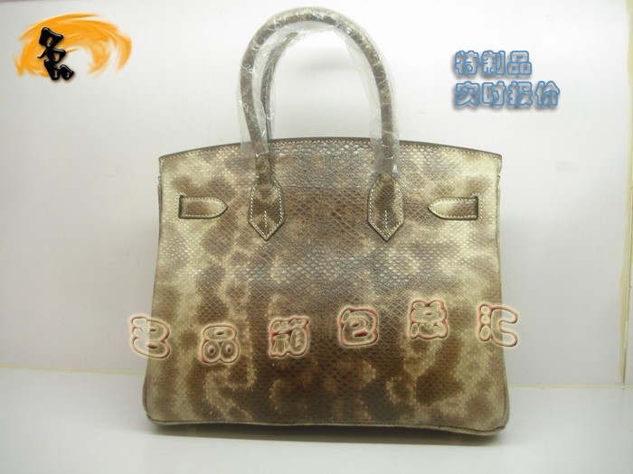 05890 Hermes Birkin 鉑金包 Hermes 女包 真蟒蛇皮 手提包 訂制品 實時報價