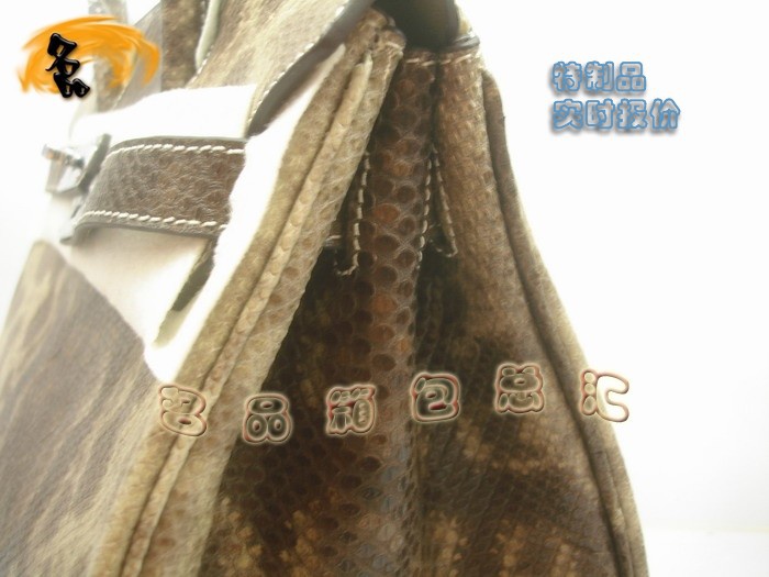 05890 Hermes Birkin 鉑金包 Hermes 女包 真蟒蛇皮 手提包 訂制品 實時報價